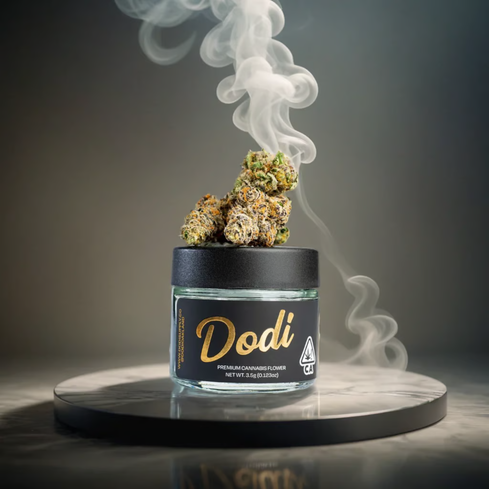Photograph of Product: Dodi - Cutiez (H) - Flower - 3.5g