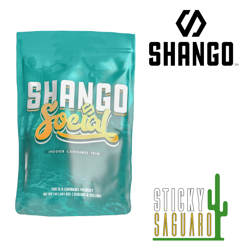 Photograph of product: Shango Flower Shake Cadillac Rainbows (I/H) 14g