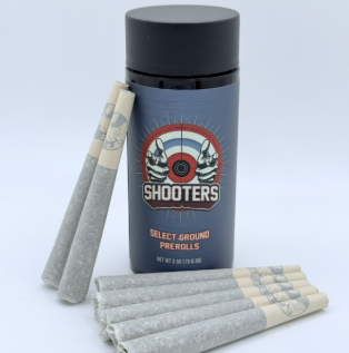 Photograph of product: Happy Farmer - Shooters - House Mix 3.5G - Prerolls 7Pack