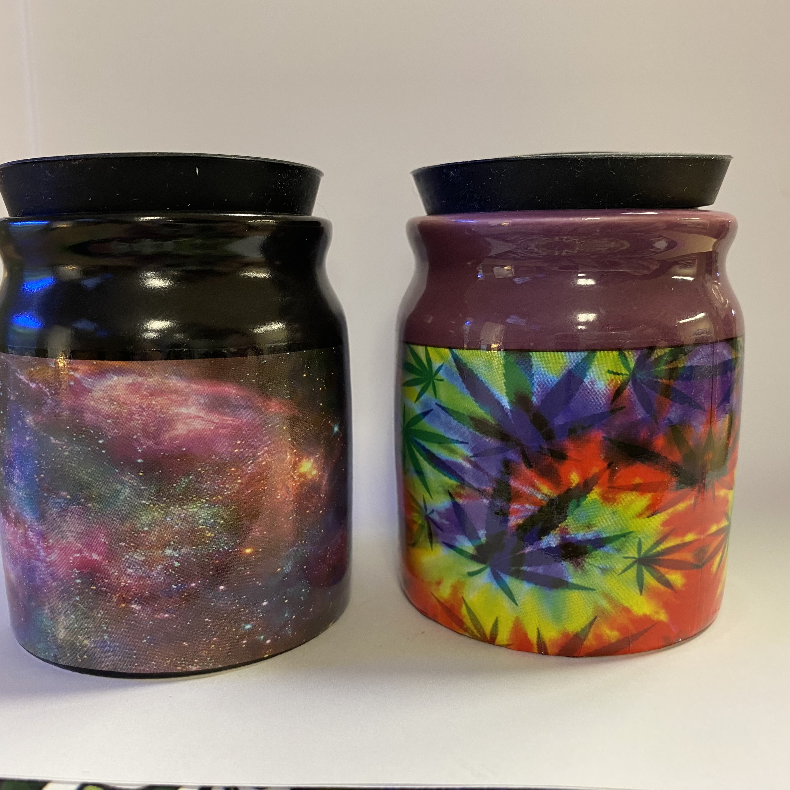 Photograph of product: Ceramic Stash Jar w/ Rubber Lid