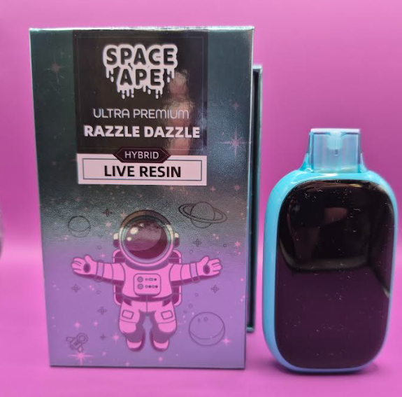 Photograph of product: Space Ape - 2g AIO Disposable Vape - Razzle Dazzle (S/H)