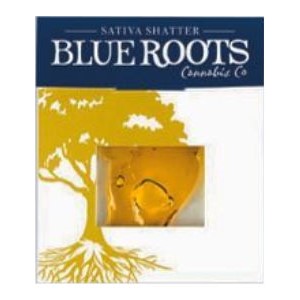 Photograph of product: Blue Roots Sour Pez x Zashimi Shatter Oui'd 1g