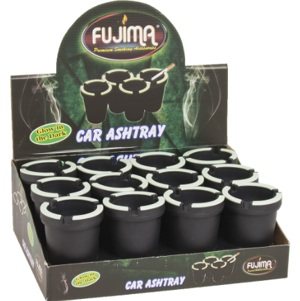 Photograph of product: Glow in the Dark Car Ash Tray