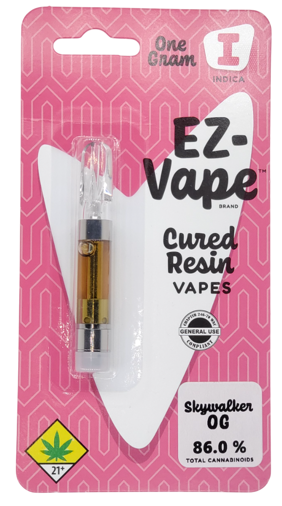 Photograph of product: EZ VAPE Skywalker OG Distillate 1g