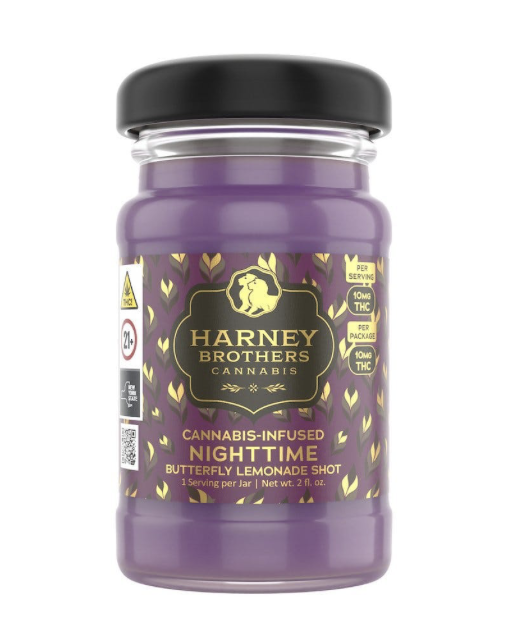 Photograph of product: Harney Brothers NIGHTTIME Butterfly Lemonade Shot 2oz