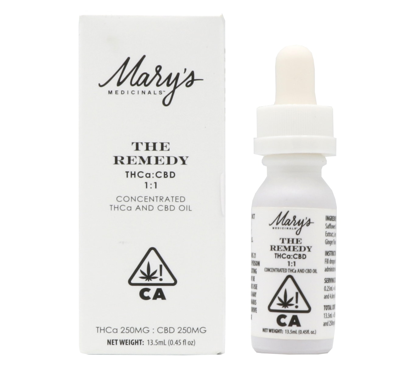 Photograph of product: 1:1 THE REMEDY 250MG TH-ouiA: 250MG CBD TINCTURE
