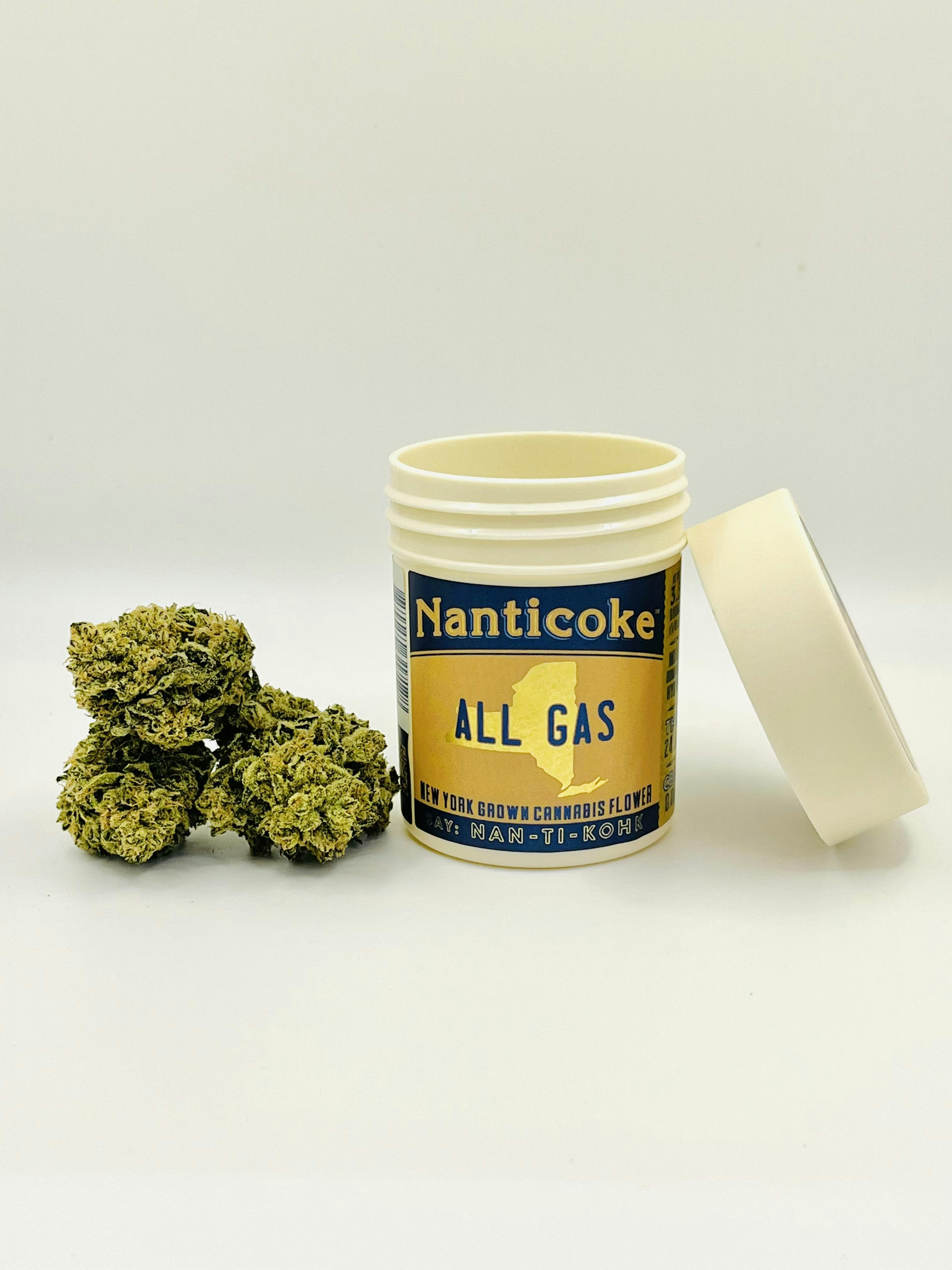 Photograph of product: Nanticoke - All Gas - 3.5g