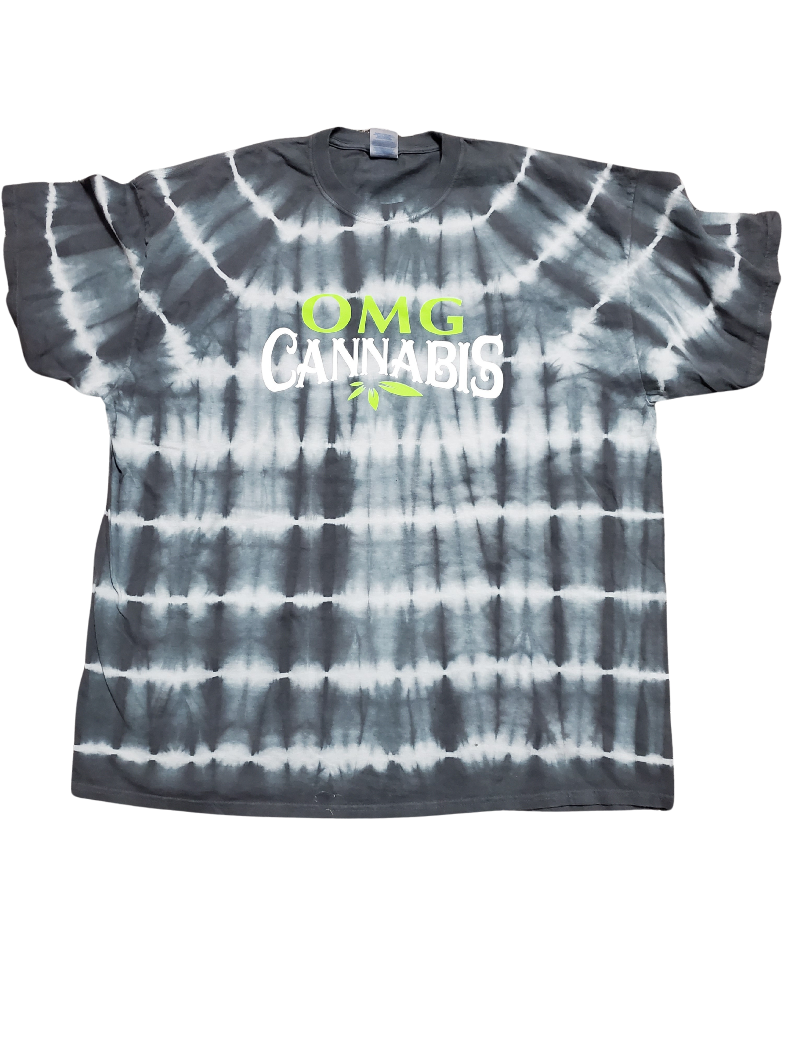 Photograph of product: OMG | Grey Tie Dye T-Shirt (2XL)