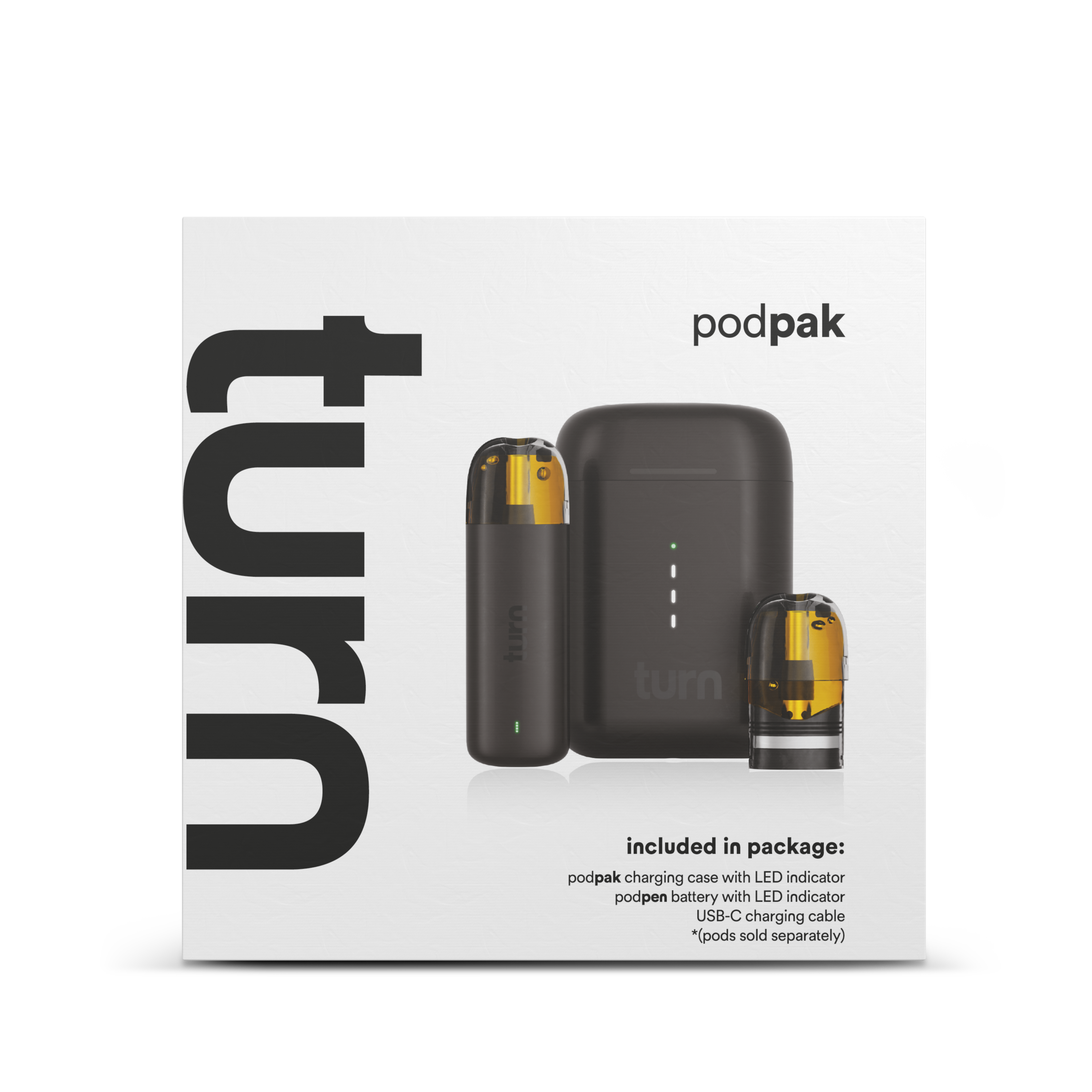 Photograph of product: Black Podpack