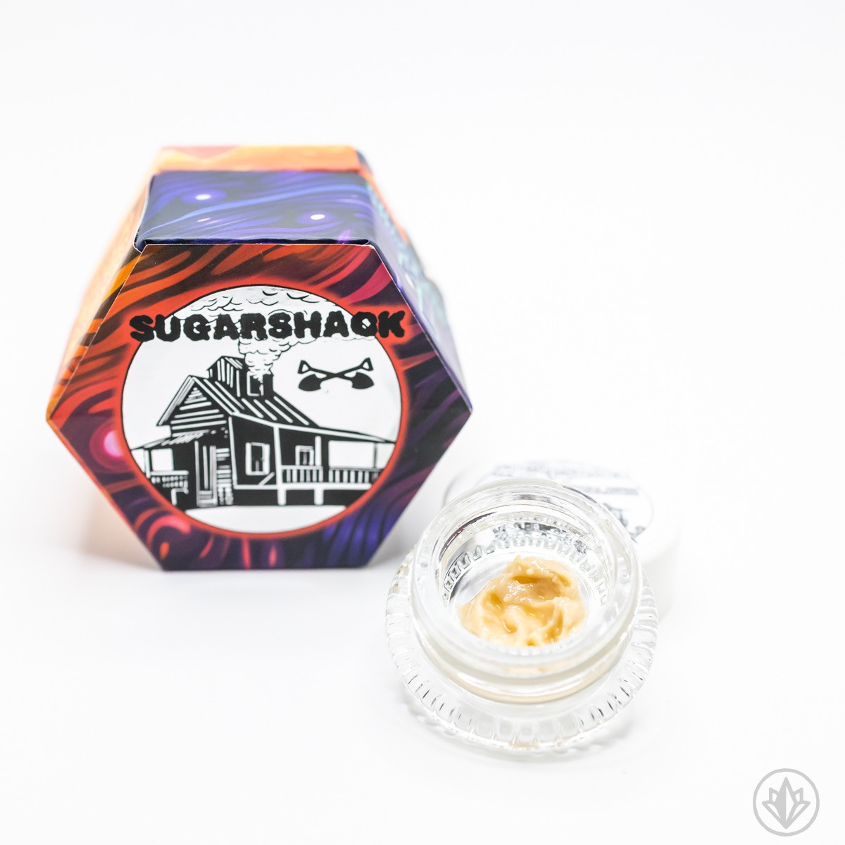 Photograph of product: Ridgetop Botanicals+ Sugarshack Melts | Dulce de Papaya | 1g Live Rosin