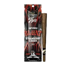 Photograph of product: Claybourne Co. | Strawberry Cough Infused Blunt | 1.5g