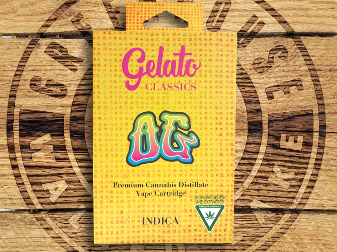 Photograph of product: Gelato | OG | 1g Cart