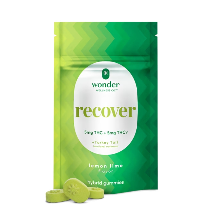 Photograph of product: Recover Lemon Lime 1:1 TH-oui/TH-ouiV 20pk 100mg