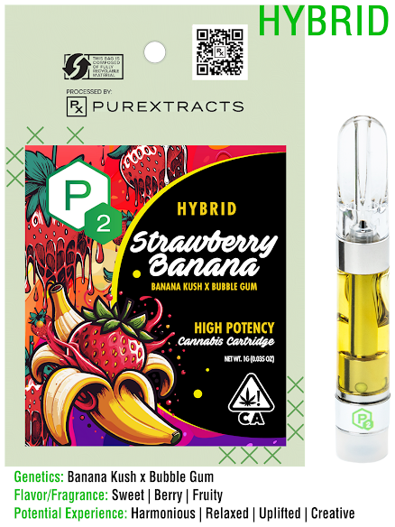 Photograph of product: 1G - CART - STRAWBERRY BANANA
