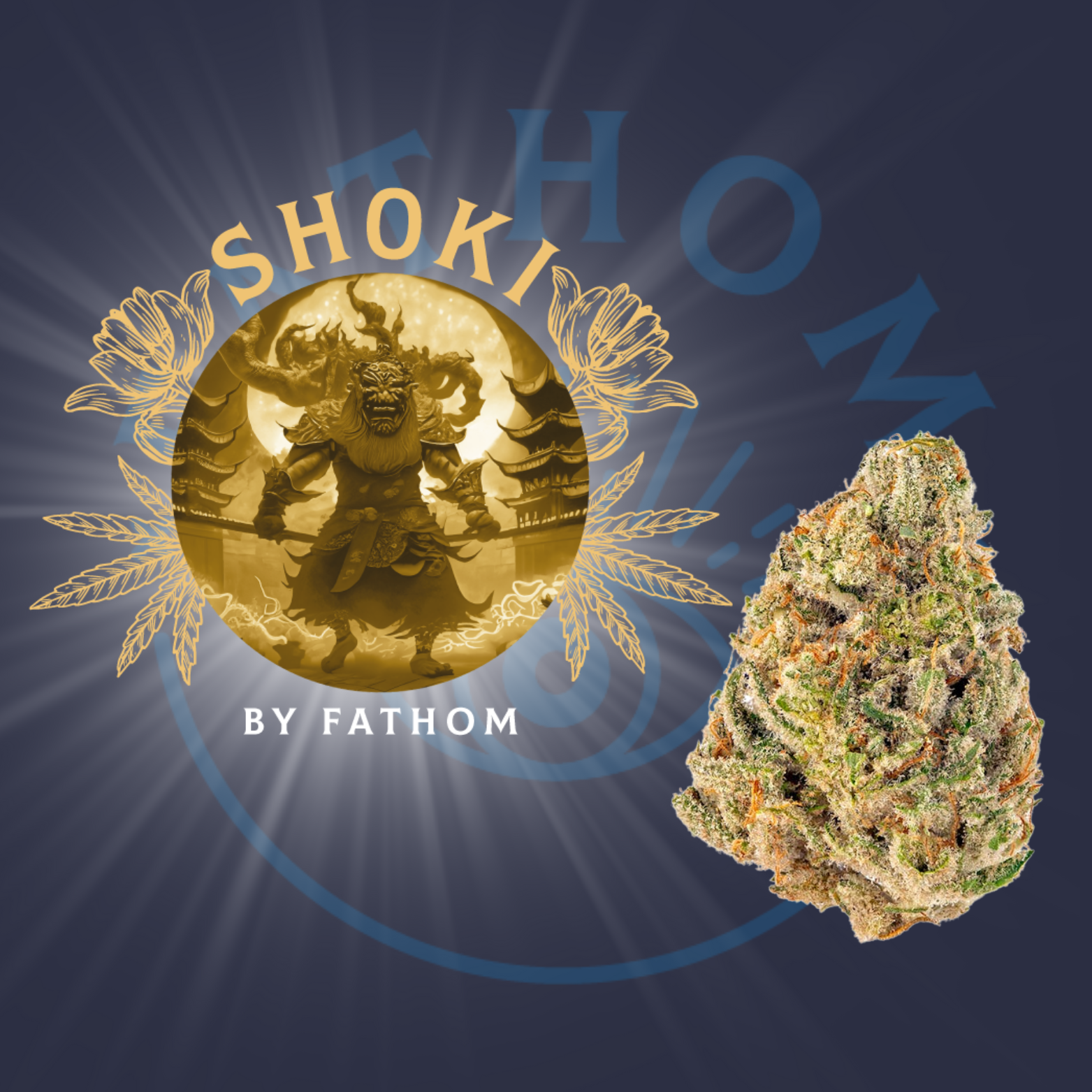Photograph of product: Fathom Oui'd | Shoki Premium Flower | 3.5g