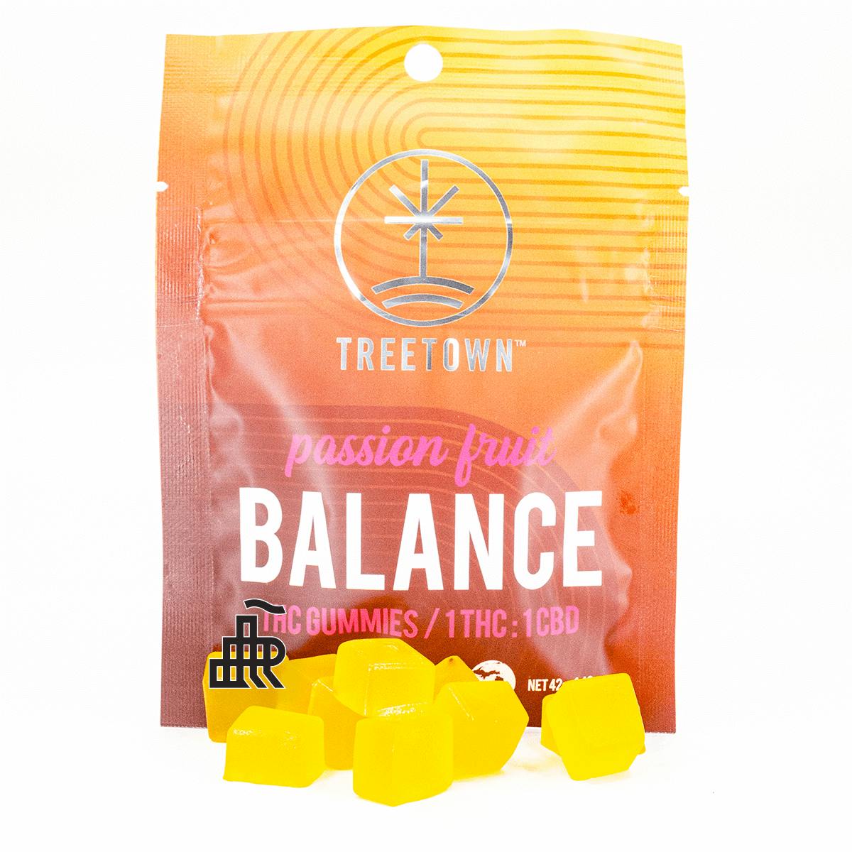 Photograph of product: Passion Fruit | Balance | High Dose | 1:1 | Thc:Cbd | 5pc