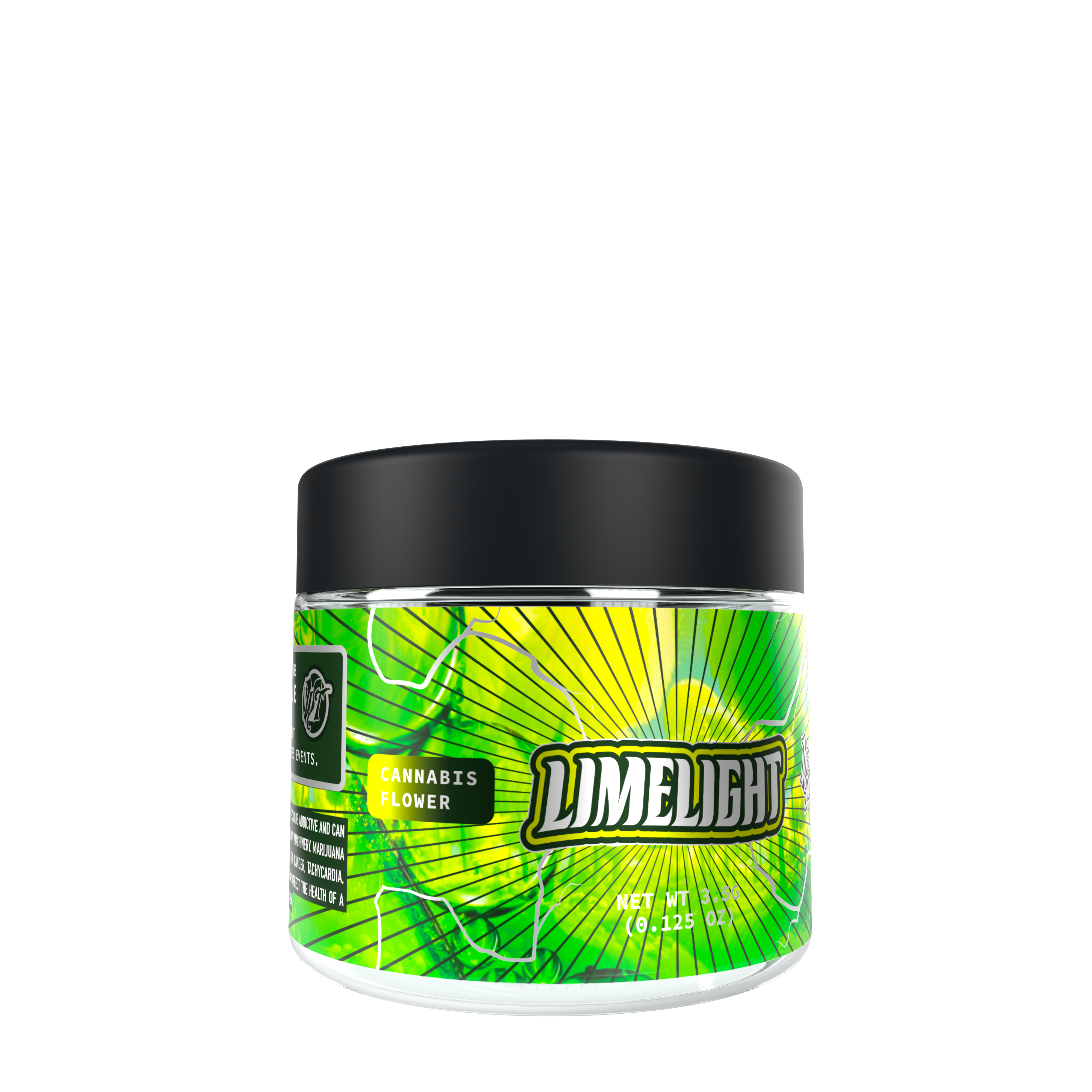Photograph of product: Lime Light Flower - 3.5g
