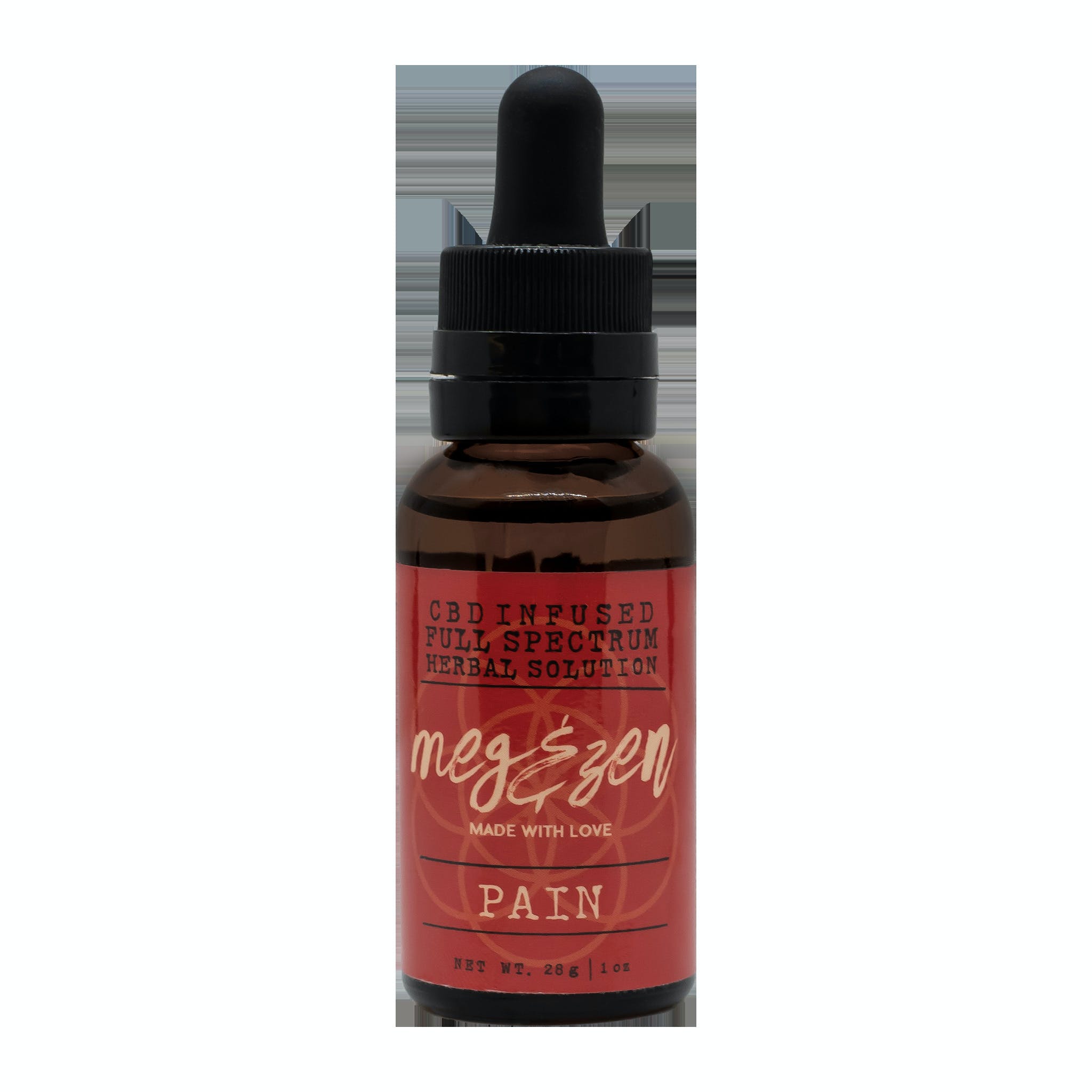 Photograph of product: Meg & Zen| Pain Herbal Solution| 30mL