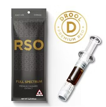 Photograph of product: RSO - 1g Syringe - Drool
