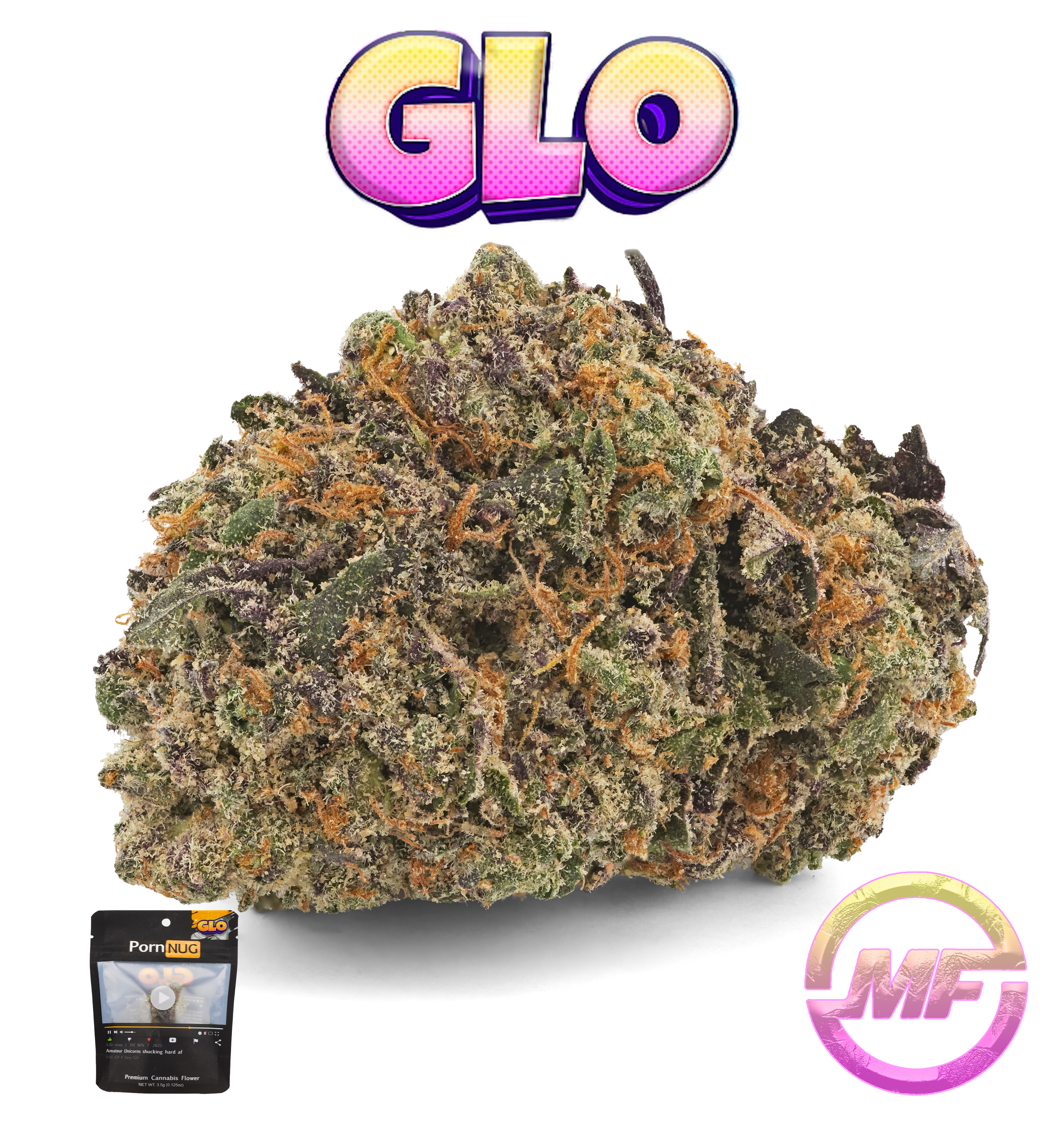 Photograph of product: Glo | Porn NUG | 3.5g