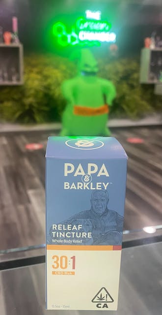 Photograph of product: Releaf Tincture 30:1 CBD 15ml