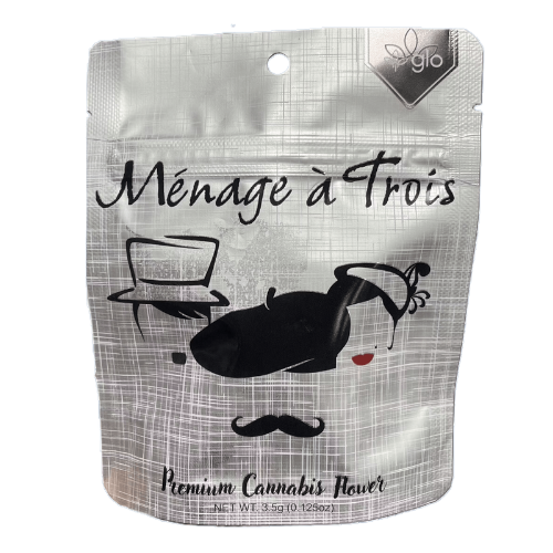 Photograph of product: Glo Farms 3.5g Menage A Trois