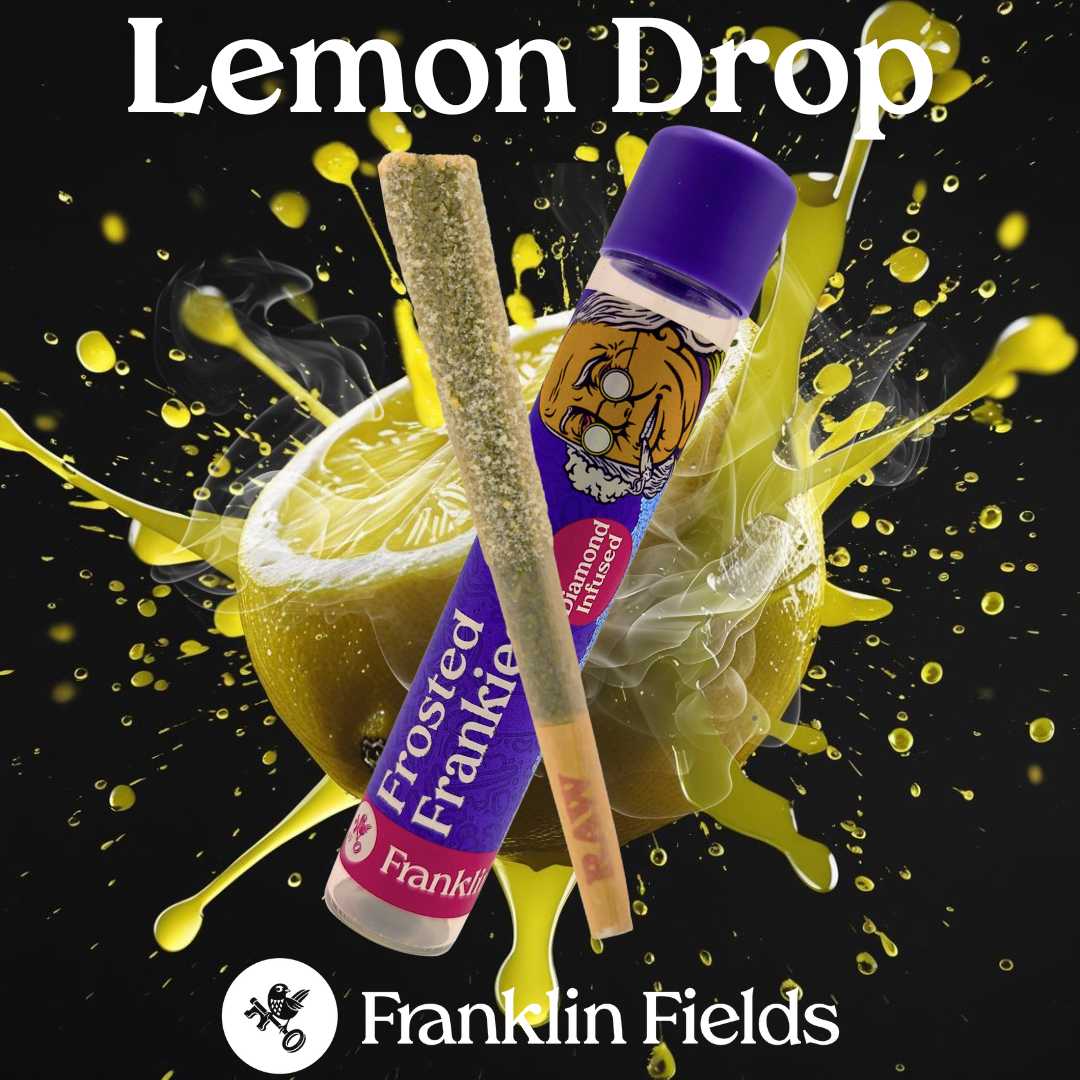 Photograph of product: Franklin Fields - 1.25g Infused Pre-Roll - Lemon Drop