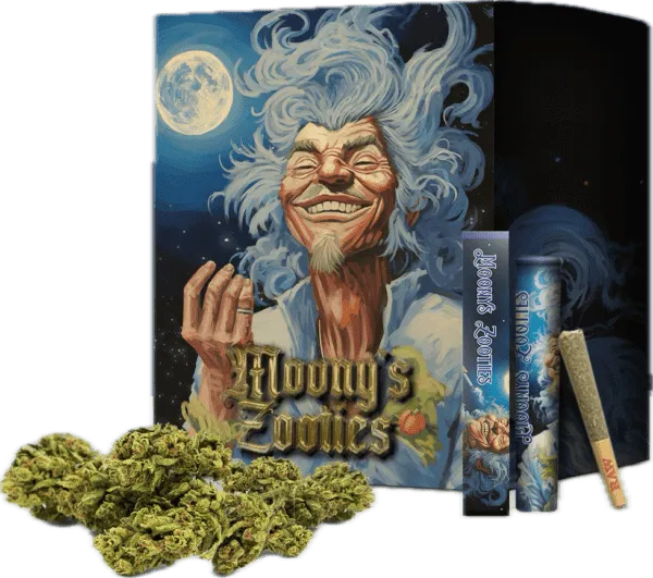 Photograph of product: Moonys Zooties /Cake Mintz / Pre-Roll