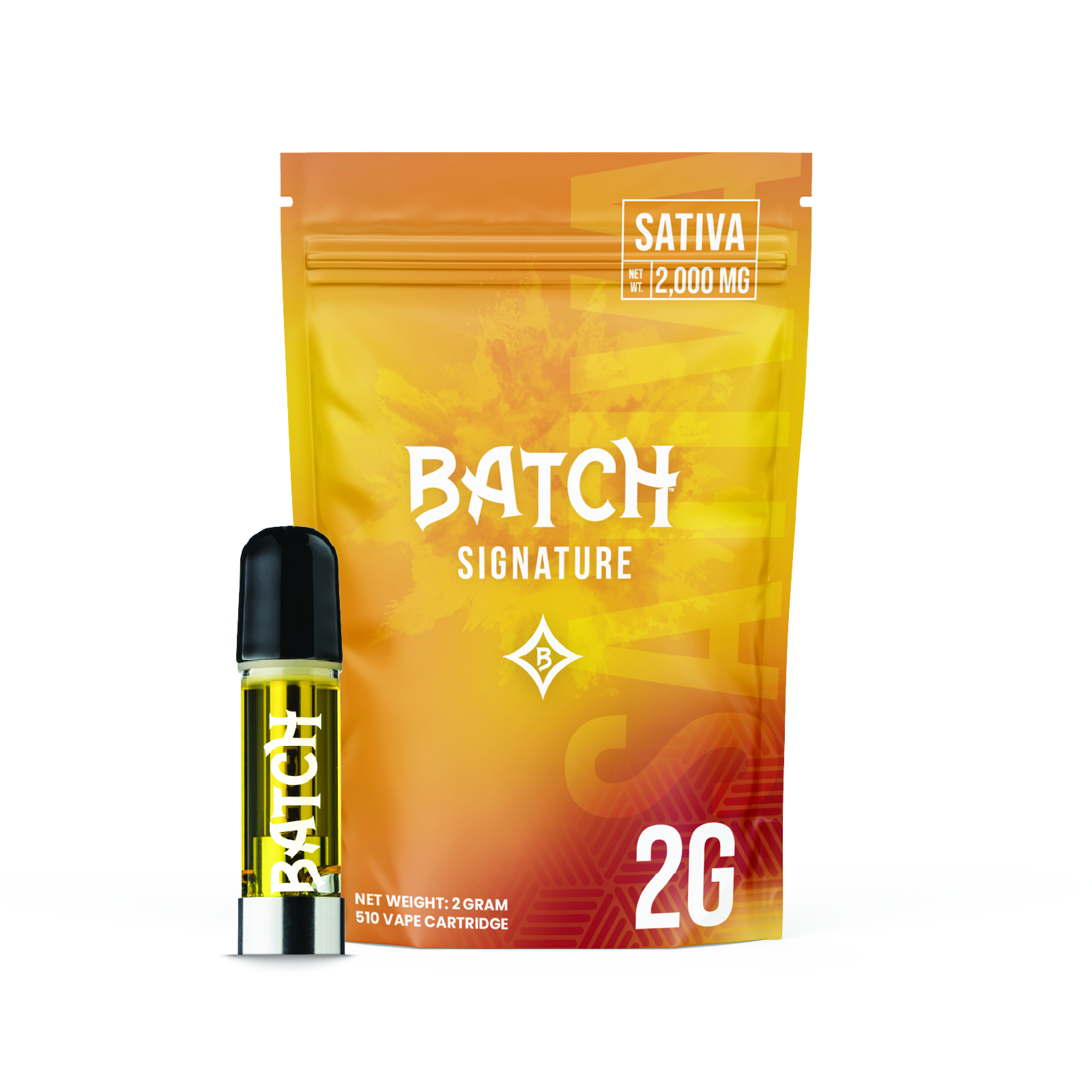Photograph of product: BATCH Cart 2000mg: Durban Poison