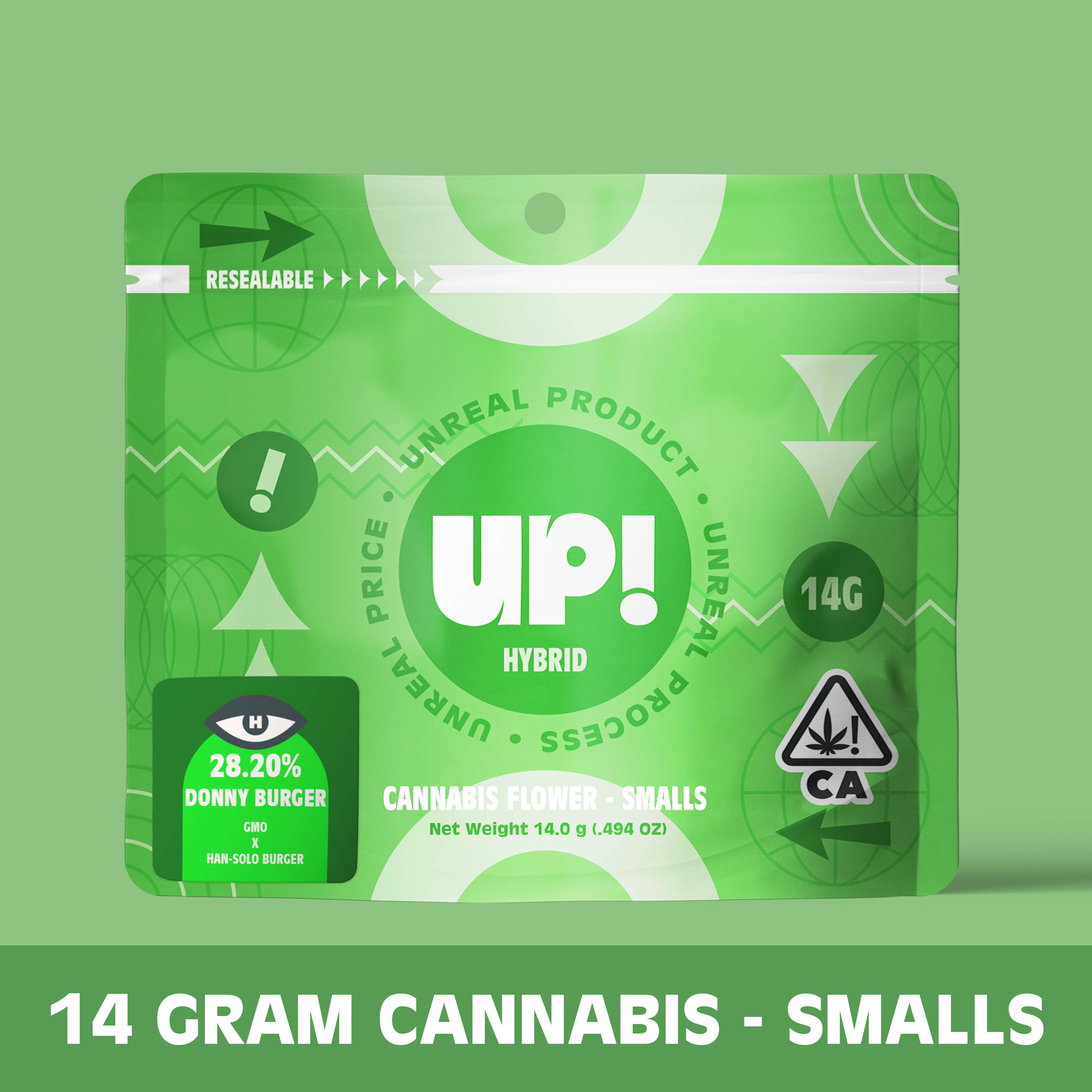 Photograph of product: UP! - Dolato (Oui'd) Oui'd Smalls - 14g