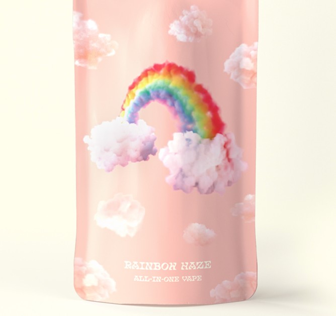 Photograph of product: DAZE OFF Pen 1g: Rainbow Haze