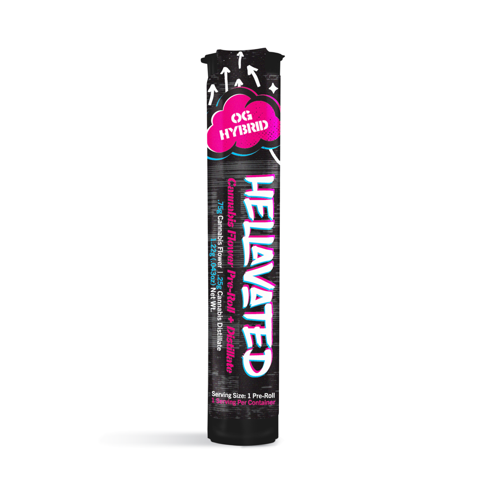 Photograph of product: Avitas Hellavated Infused Preroll Double Mint