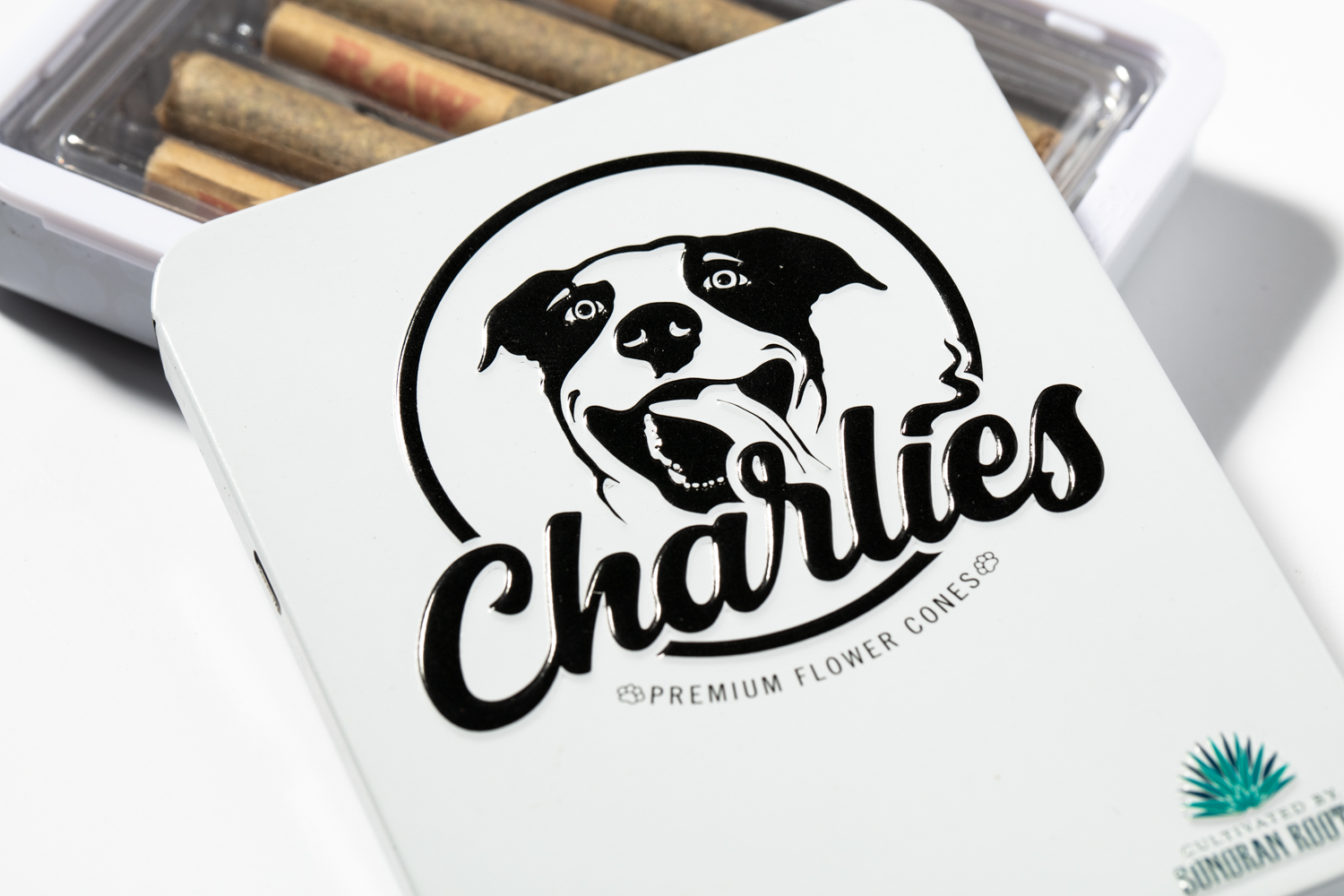 Photograph of product: Charlies - Scented Marker #12 Pre-Roll Tin - 3g