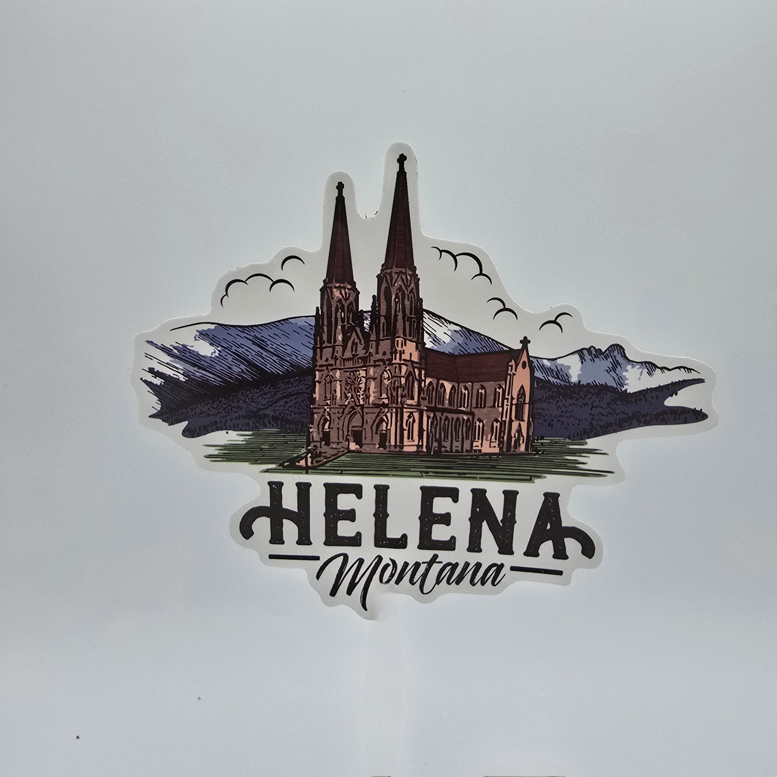 Photograph of product: Helena Sticker (Church)