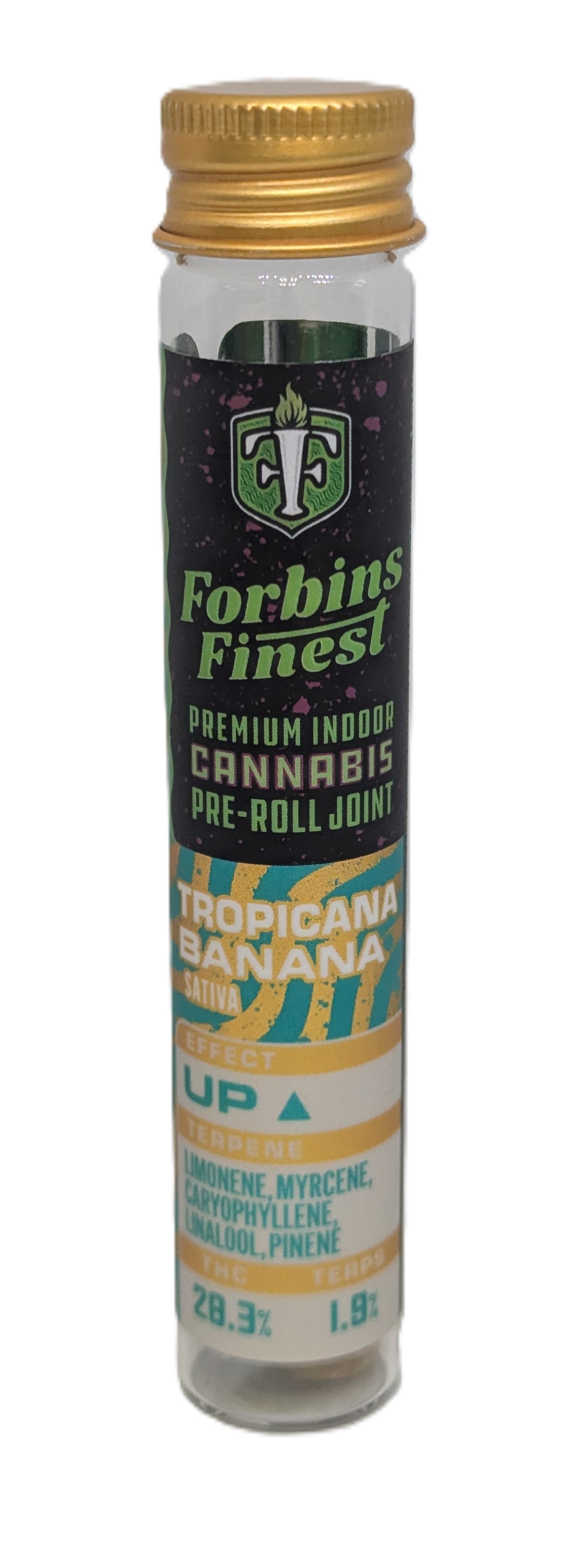 Photograph of product: Pre-Roll Tropicana Banana 1 g