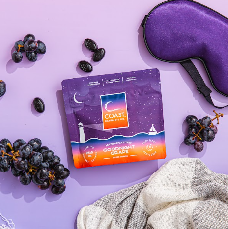Photograph of product: 5:1 Goodnight Grape Gummies (CBN:TH-oui) - 5mg/20pk