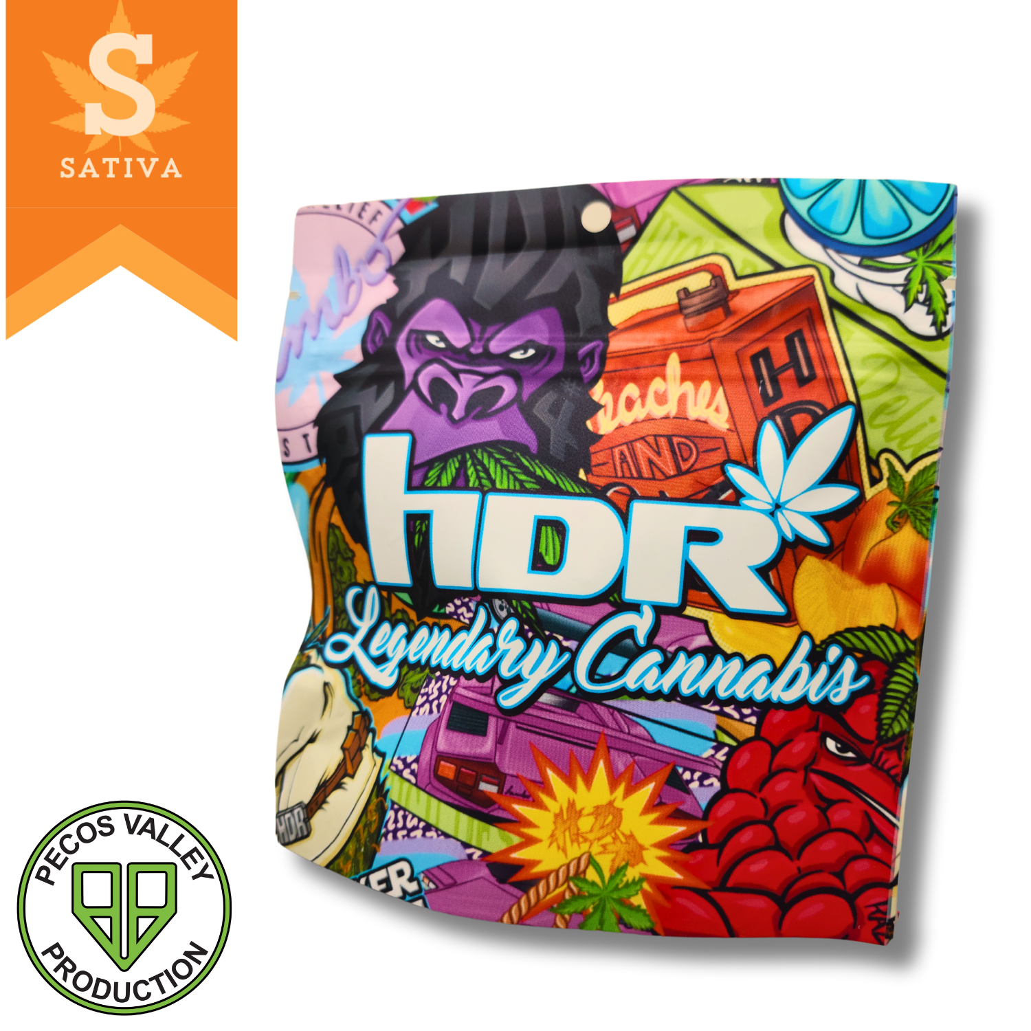 Photograph of product: HDR | Flower | Pre-Pack 3.5g | 1pk | Super Boof (HYB) | A