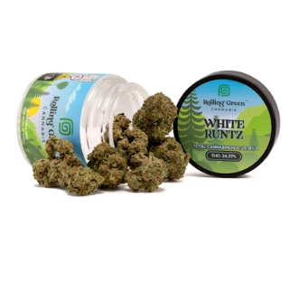 Photograph of product: Rolling Green White Runtz | Flower - 3.5g