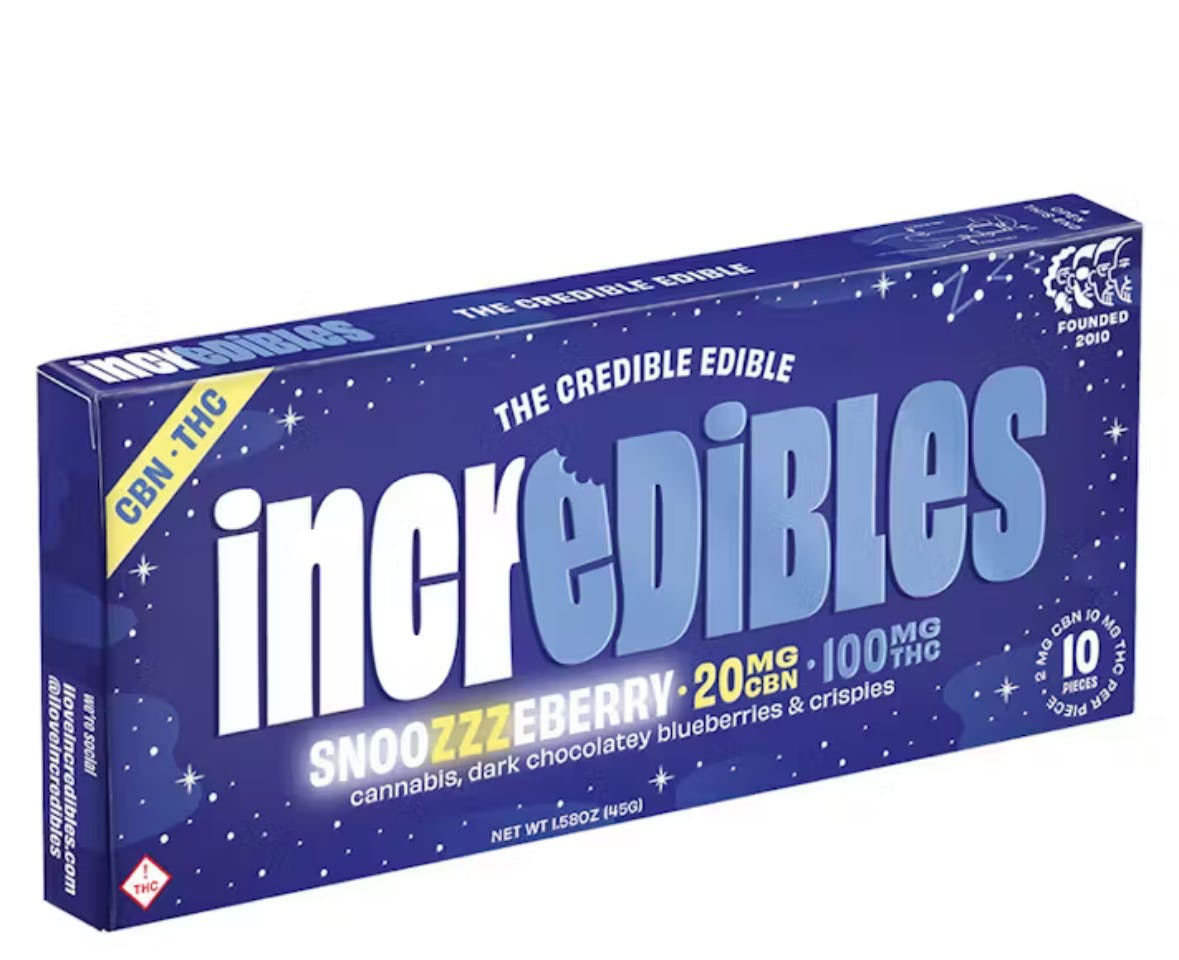 Photograph of product: SNOOZZZEBERRY 5:1 120MG CHOCOLATE (I)