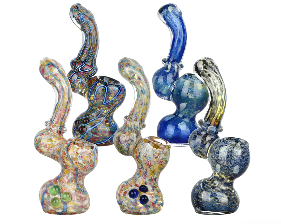 Photograph of product: Sherlock Glass Bubbler Bowl | 4.5"-5.5" Assorted Designs