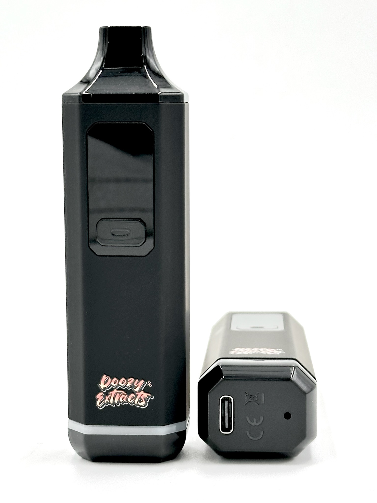 Photograph of product: Doozy Extracts | 510 Magnetic Vape Battery w/ Screen (Black)