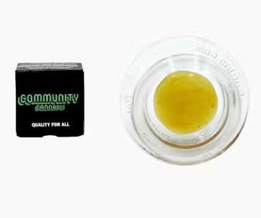 Photograph of product: Lemon Cane Rosin 1g - 