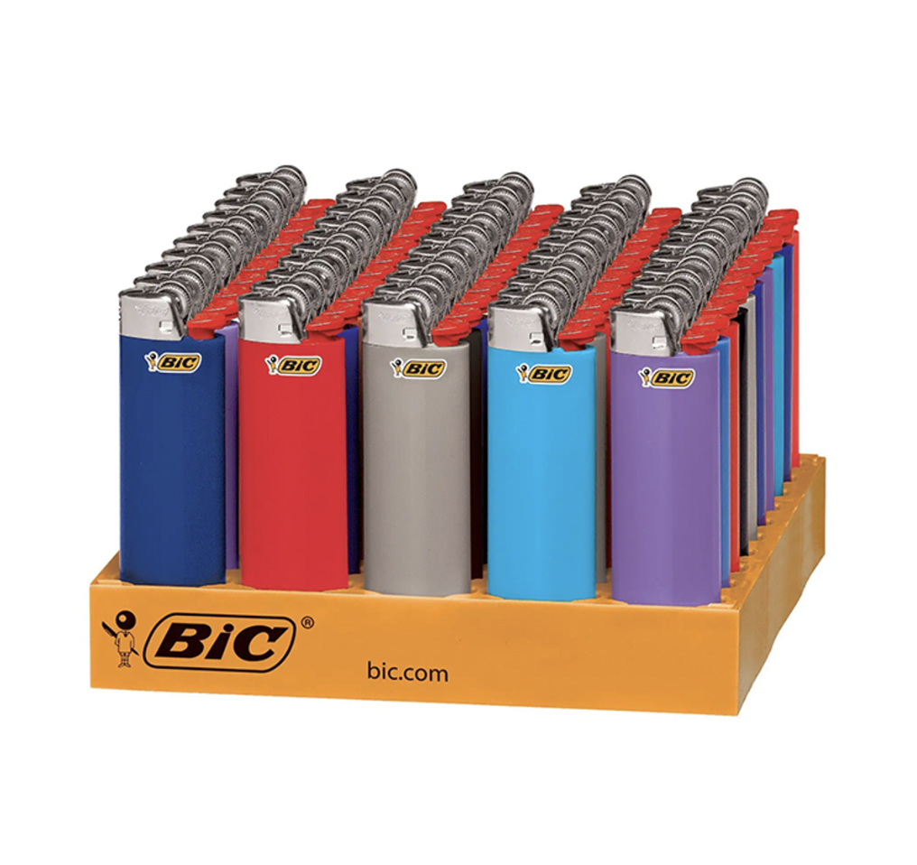 Photograph of product: BIC LIGHTER VARIOUS DESIGNS