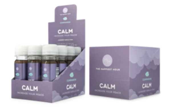 Photograph of product: THE HAPPIEST HOUR TERPENE SHOT - CALM