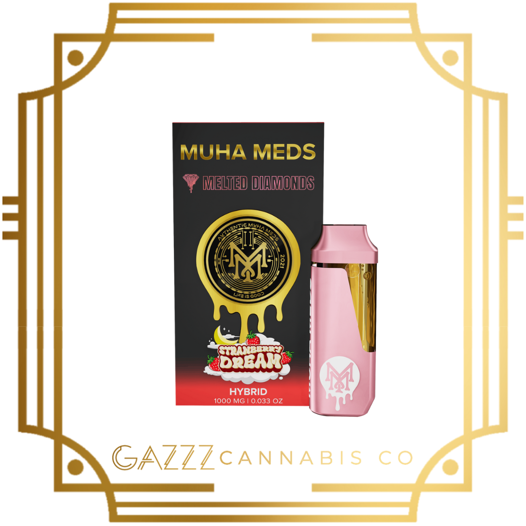 Photograph of product: AIO Disposable - Muha Meds | Melted Diamonds - Strawberry Dream