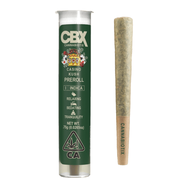 Photograph of product: Casino Kush Pre-Roll 0.75g - 