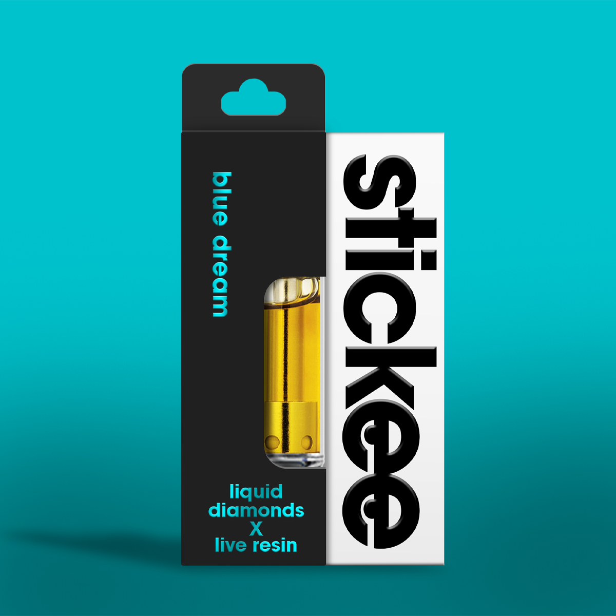 Photograph of product: Stickee Live Resin X Liquid Diamond Cart - Blue Dream