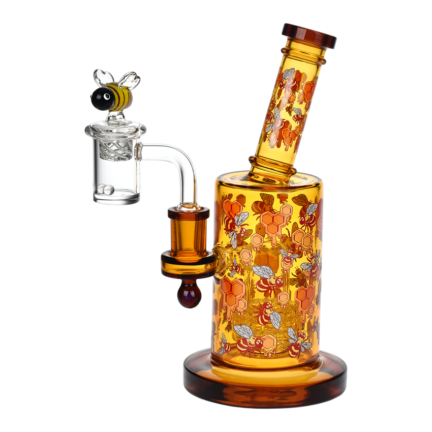 Photograph of product: Beez Glow Dab Rig Set - 8" 14mmF