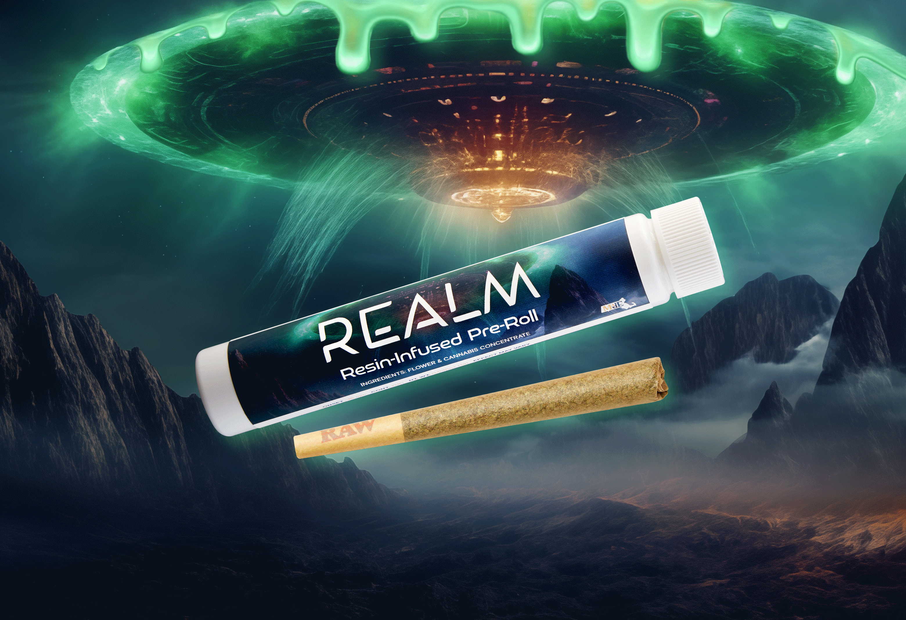 Photograph of product: Spritzer | Resin Infused Pre-Roll