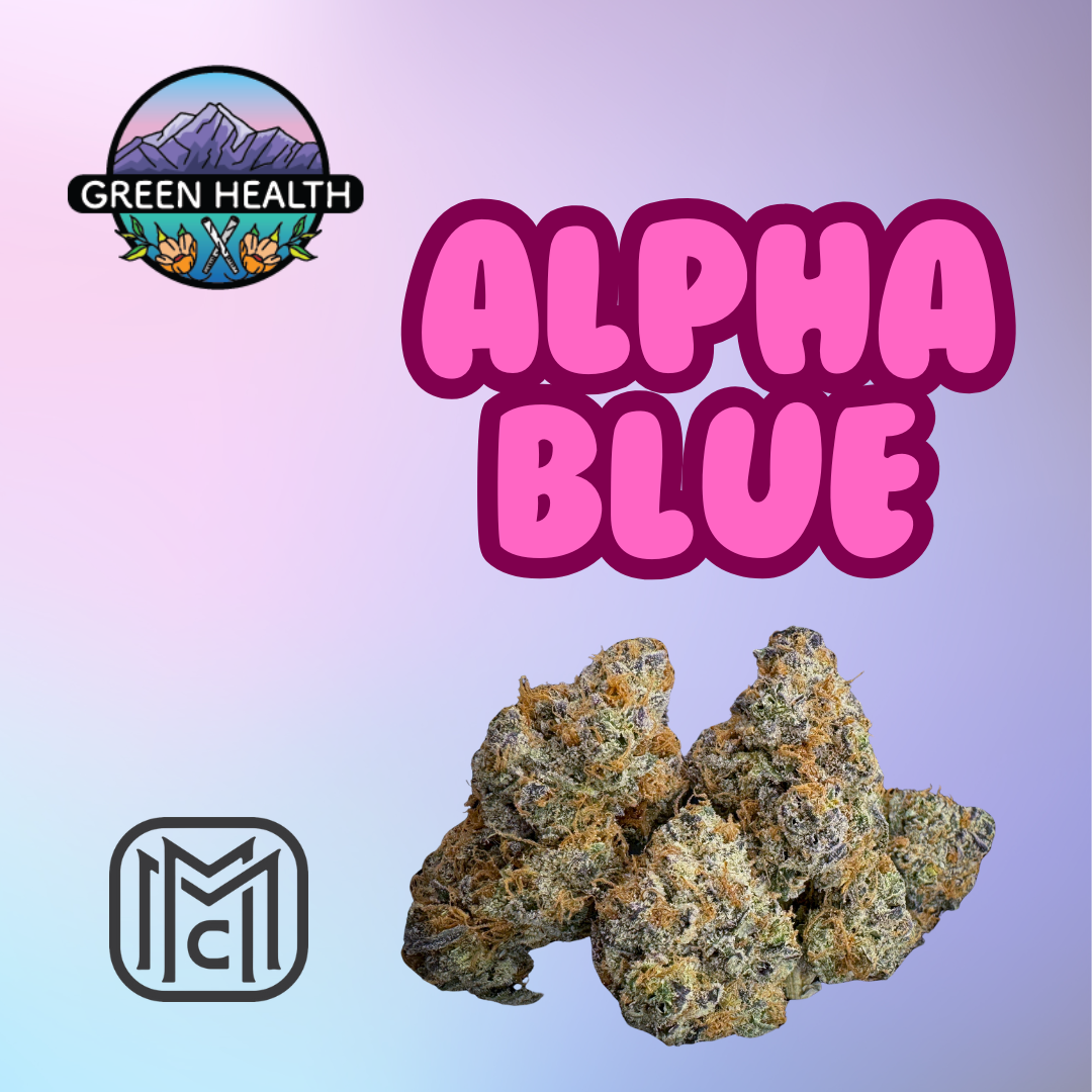 Photograph of product: Alpha Blue - 28g